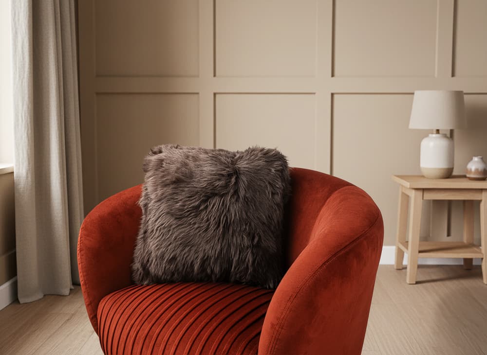 Digital composite lifestyle photography - product placed into realistic room setting UK